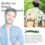 Breloc cu piatra semipretioase de Ametist in forma neregulata 3cm