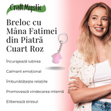 Breloc cu Mana Fatimei - Protectie, Noroc si Energie Pozitiva