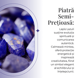 Breloc cu piatra semipretioase de Ametist in forma neregulata 3cm