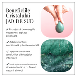 Gardianul bland al norocului – Dragon din Jad de Sud pentru Abundenta si Echilibru 7.5 cm inaltime