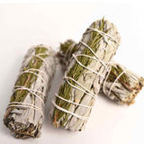 Buchet Salvie Alba California cu Rozmarin - Claritate si Protectie Energetica