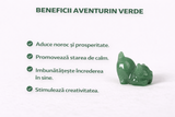 Pisicuta Alintata din Aventurin Verde – Noroc Bland si Inima Linistita