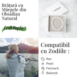 Purificare si Liniste - Bratara din Selenit Natural 6mm