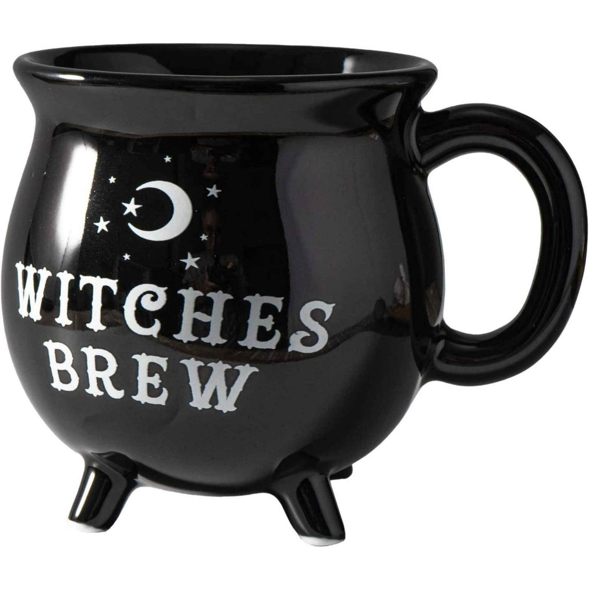 Cana model ceaun magic cu inscriptia Witches brew