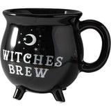 Cana model ceaun magic cu inscriptia Witches brew