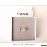 Inel Argint 925 cu Opal Etiopian Oval – Inspiratie si Feminitate Luminoasa