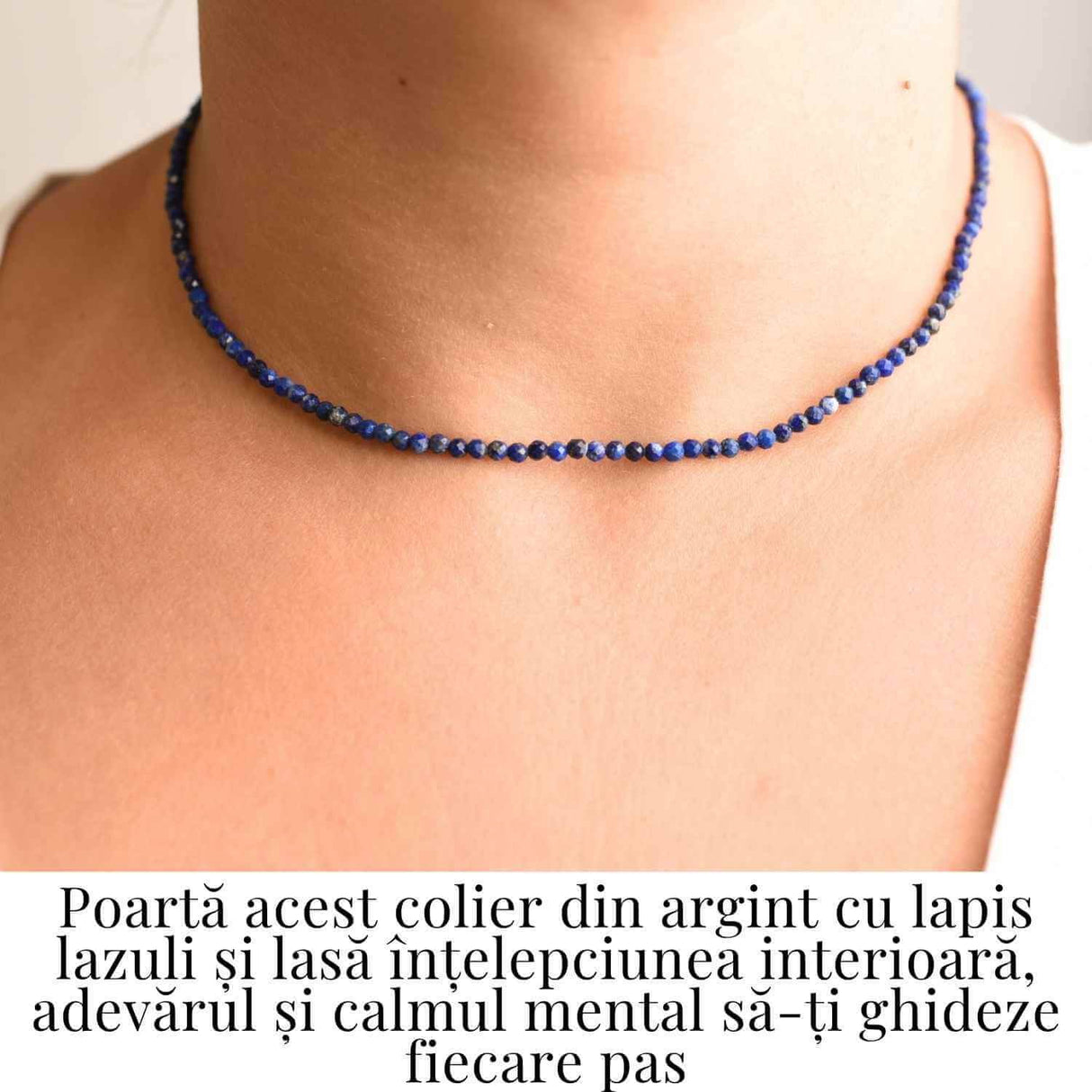 Claritate si Adevar Interior - Colier din Argint 925 cu AMETIST
