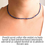 Claritate si Adevar Interior - Colier din Argint 925 cu AMETIST