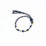 Protectie si Claritate - Bratara Impletita din Lapis Lazuli Natural, Lucrata Manual