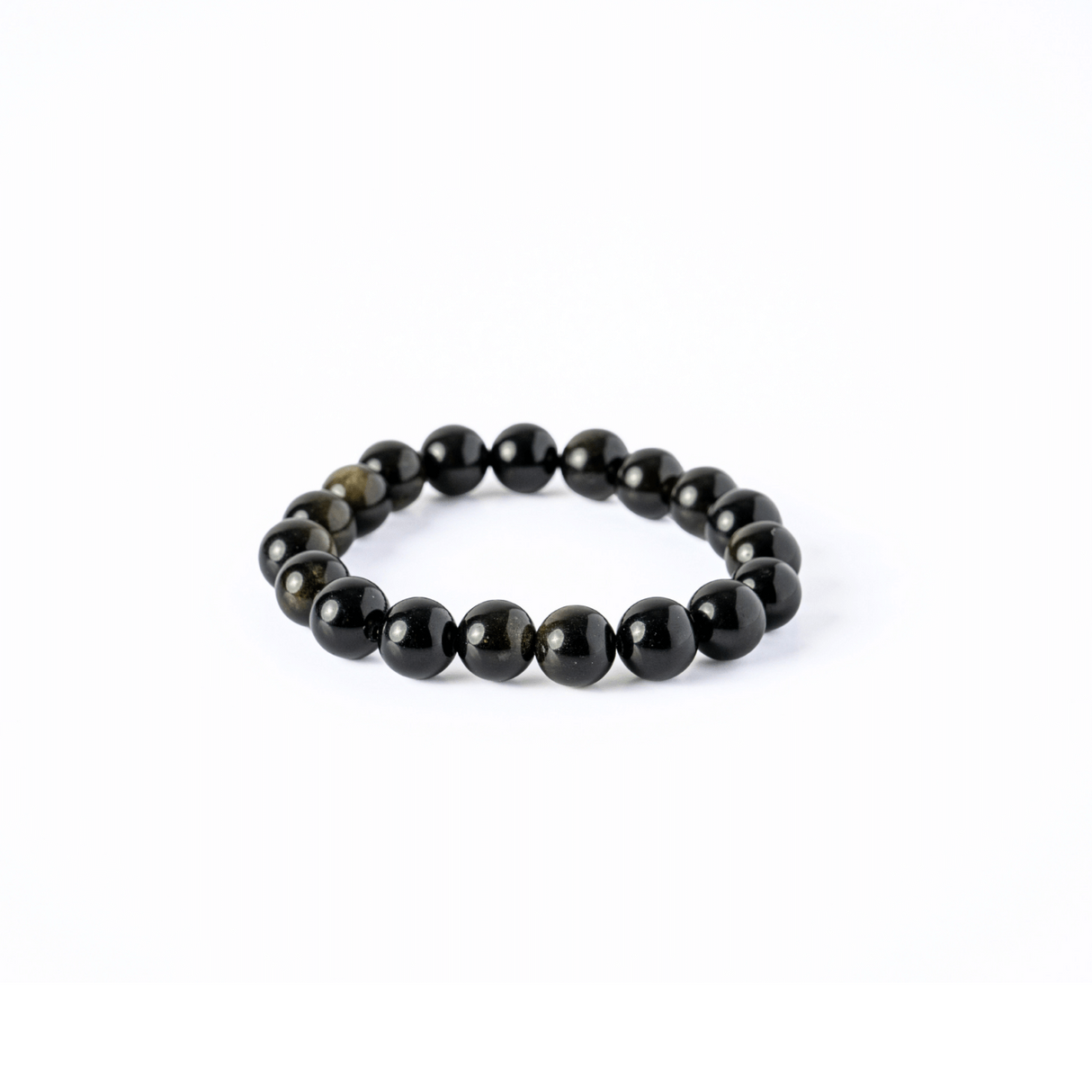 Energie si Protectie - Bratara din Obsidian Auriu Natural 10mm