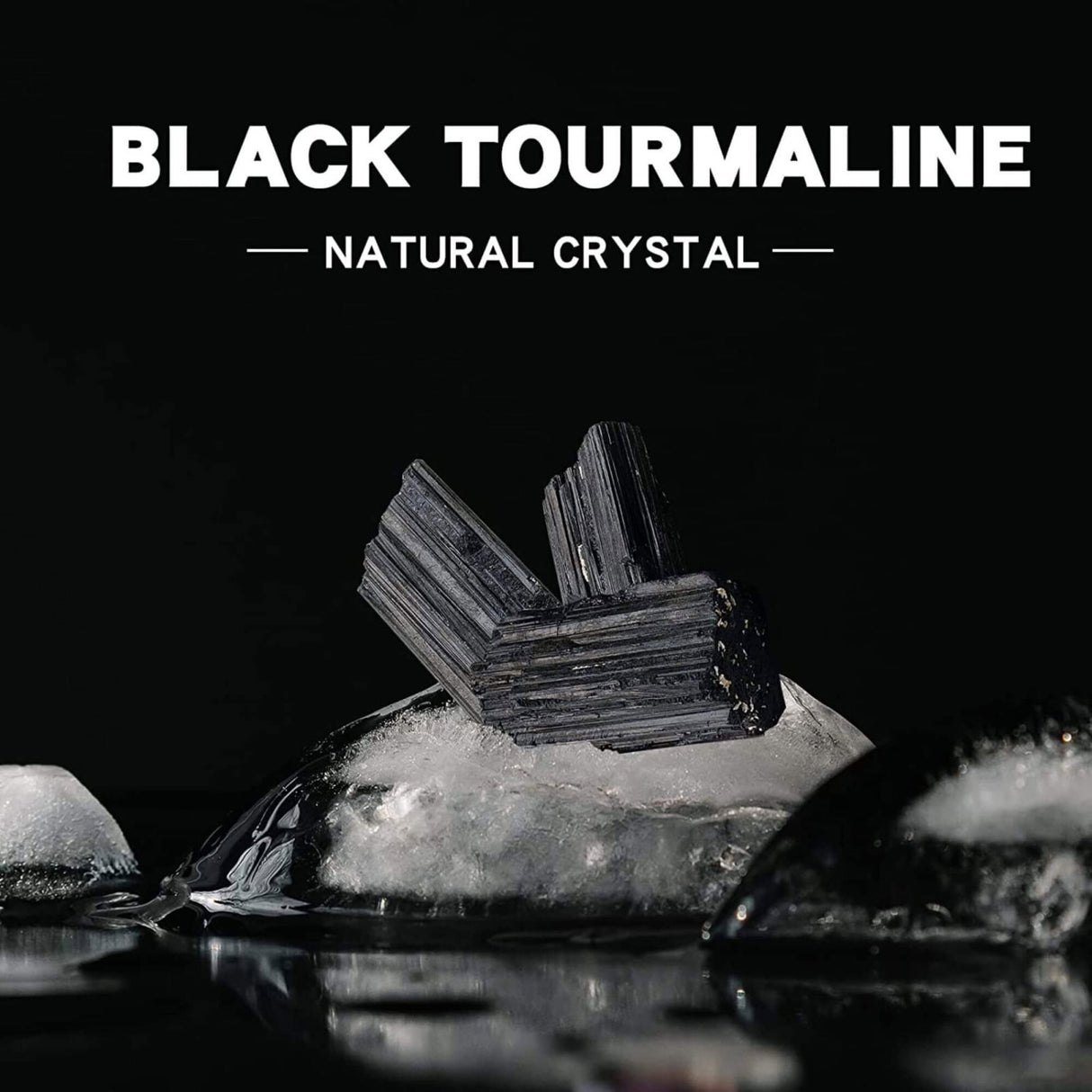 Cristal natural unicat de vindecare Turmalina neagra pietre brute 4-6 cm - Pentru energie pozitiva, protectie