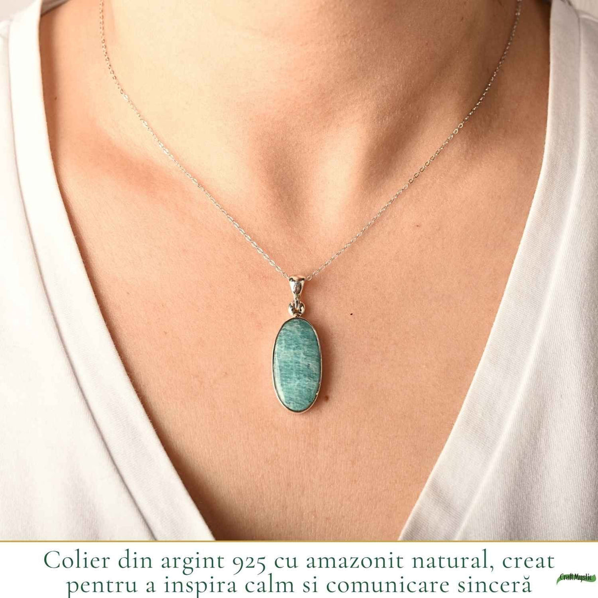 Colier Ochiul Turcesc din Argint 925 – Protectie Energetica si Noroc