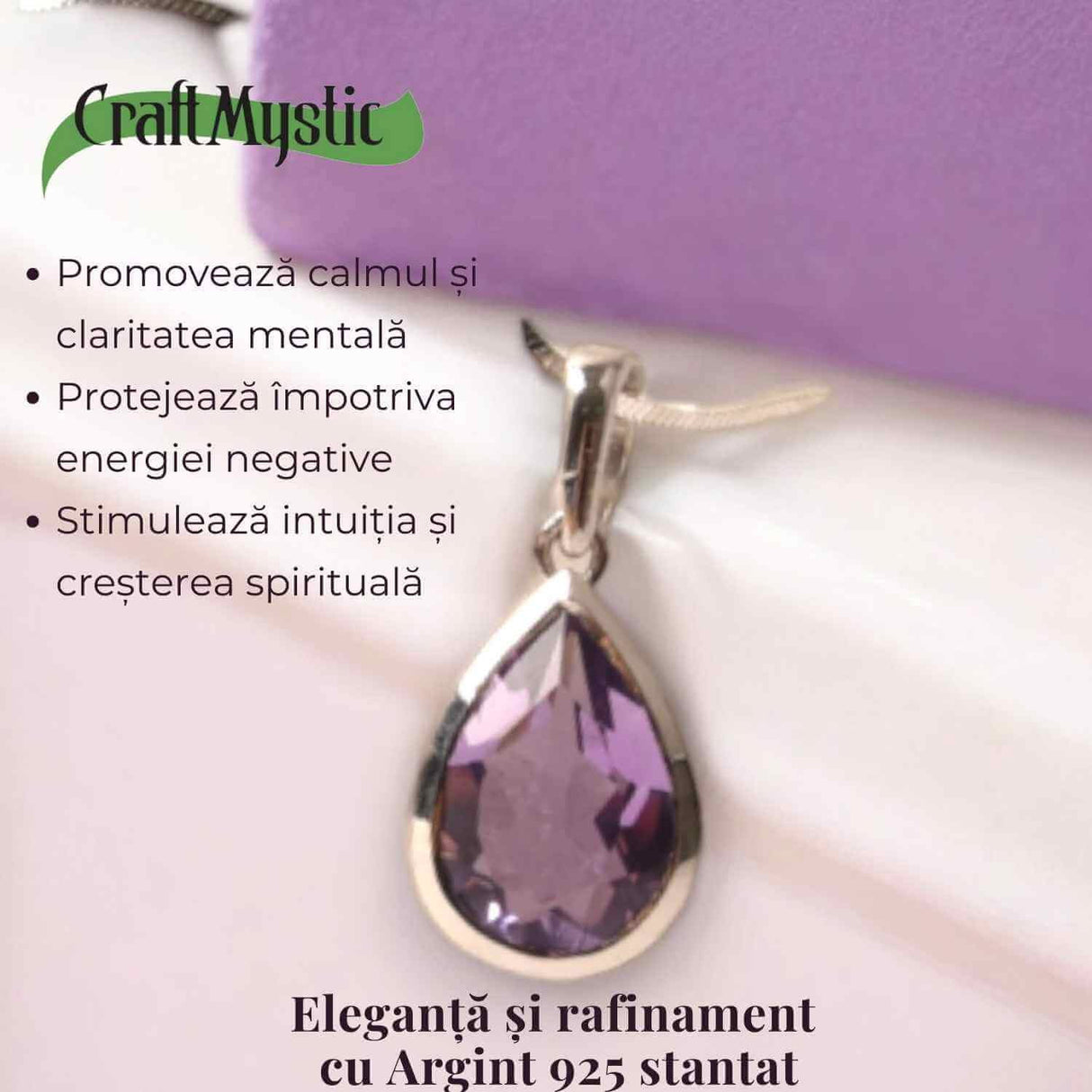 Colier argint 925 cu Rodocrozit gr 6.28