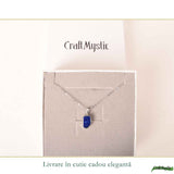 Colier argint 925 cu Lapis Lazuli neuniform – Claritate mentala si autenticitate