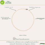 Colier Argint 925 cu Perle Naturale de Cultura – Delicatete si Eleganta Feminina
