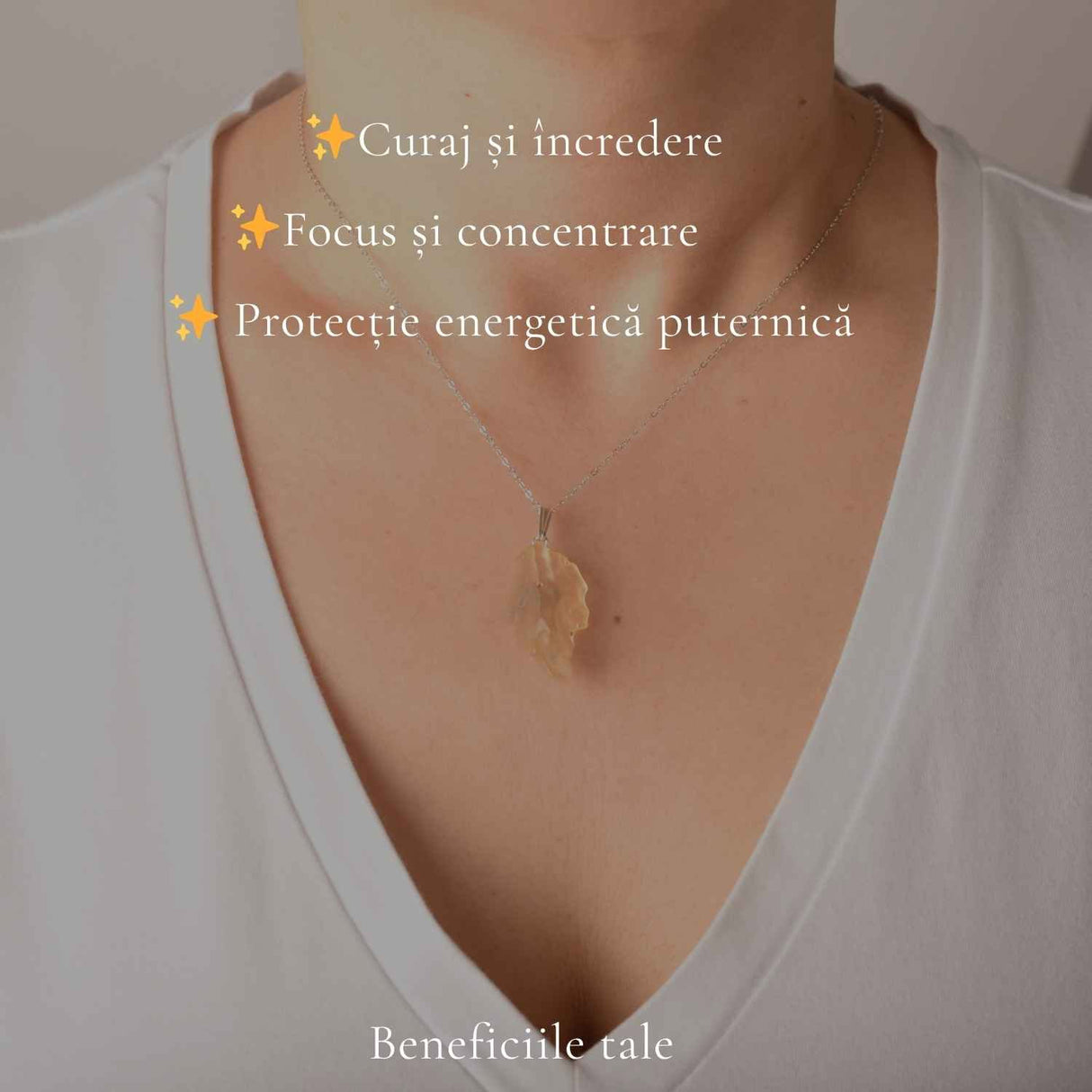 Colier Argint 925 cu Piatra Desertului Libian – Protectie si Energie Interioara