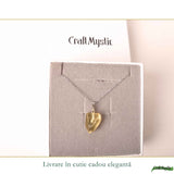 Colier Argint 925 cu Piatra Desertului Libian Brut – Claritate si Protectie Energetica