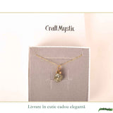 Colier argint 925 cu Pirita neuniform – Prosperitate si incredere