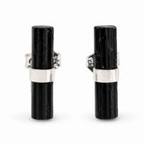 Cercei Argint 925 cu Turmalina Neagra – Protectie si Echilibru Zilnic