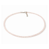 Choker argint 925 cuart roz – iubire de sine si echilibru emotional