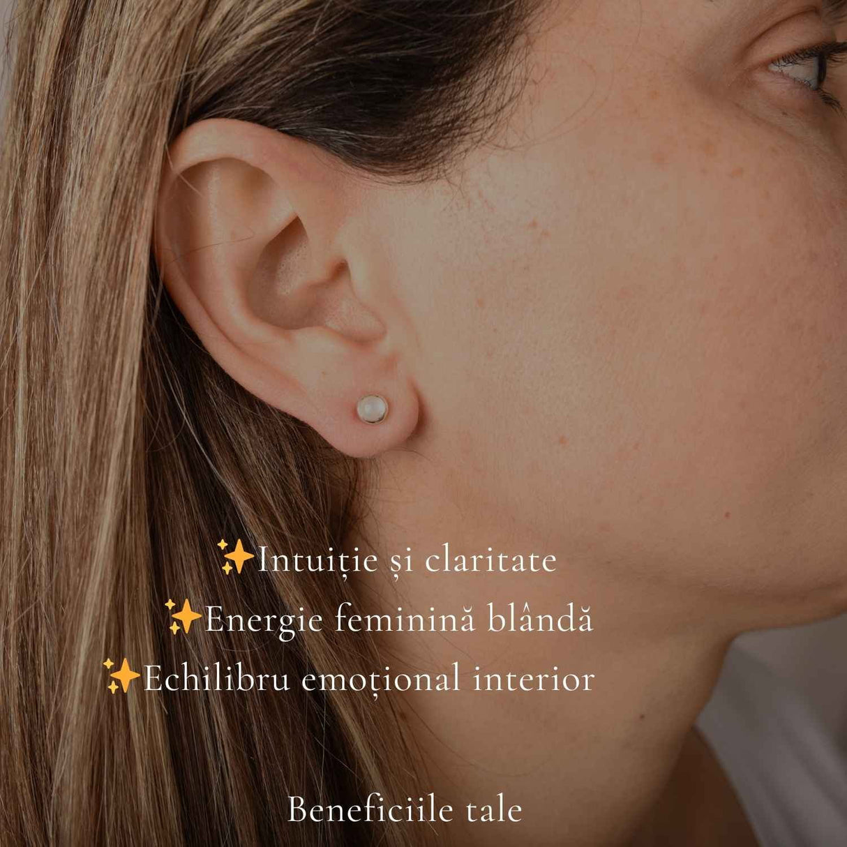 Cercei Argint 925 cu Piatra Lunii Bobita – Intuitie si Feminitate Delicata