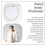 Colier choker cu perle design baroc - Eleganta naturala, mereu la moda