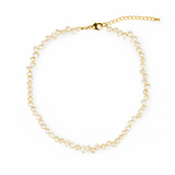 Colier choker cu perle design baroc - Eleganta naturala, mereu la moda