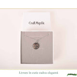 Colier Floare de Lotus din Argint 925 – Echilibru Interior si Renastere Spirituala