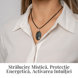 Colier cu Labradorit Oval - Stralucire Mistica si Protectie Energetica
