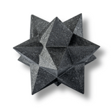 Merkaba din Shungit Natural 7.8 cm – Stea Sacra de Protectie Energetica si Armonie Interioara