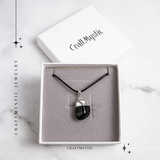 Colier cu Piatra Rulata de Onix Natural - Protectie si Forta