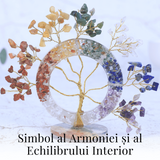 Copacel Orgonic Cu 7 Tipuri De Pietre Naturale - Armonie Si Energie