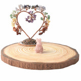 Figurina 4 cm cu forma de iepure sculptata manual din Obsidian natural - Cristale si pietre vindecatoare semipretioase cu animale