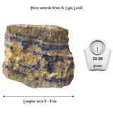 Cristal Natural Brut Lapis Lazuli - Piatra de Vindecare si Auto-Cunoastere, Dimensiuni 5.5-7 cm, Greutate 80-150g