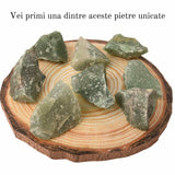 Cristal natural unicat Aventurin Verde pietre brute 8-9 cm - Pietre semipretioase pentru echilibru si calmare emotionala
