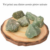 Cristal natural unicat Aventurin Verde pietre brute 8-9 cm - Pietre semipretioase pentru echilibru si calmare emotionala