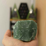 Cristal natural unicat Aventurin Verde pietre brute 8-9 cm - Pietre semipretioase pentru echilibru si calmare emotionala