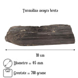Cristal natural unicat de vindecare Turmalina neagra pietre brute 4-6 cm - Pentru energie pozitiva, protectie