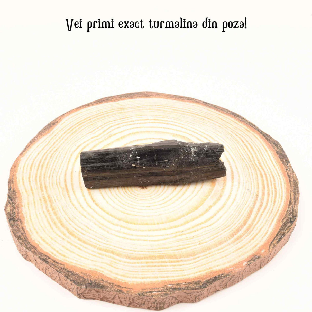 Cristal natural unicat de vindecare Turmalina neagra pietre brute 4-6 cm - Pentru energie pozitiva, protectie