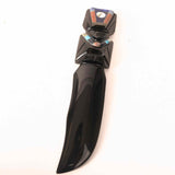 Cutit ceremonial din Obsidian natural – Editie limitata Mexic – 20 cm