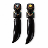 Cutit ceremonial din Obsidian natural – Editie limitata Mexic – 20 cm