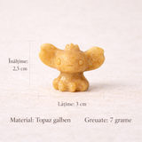 Figurina din Topaz Galben - Bucurie Calda si Incredere Linistita