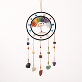 Dreamcatcher cu cele 7 chakre - un simbol al armoniei interioare si al protectiei spatiului personal