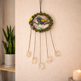 Dreamcatcher cu pietre naturale pentru echilibru, calm si intentie personala