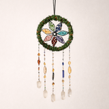 Dreamcatcher cu cele 7 Chakre si Cuart de Stanca – Echilibru Energetic si Armonie Interioara
