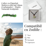 Protectie si Noroc - Colier Lucky Lock din Jad Hetian Natural