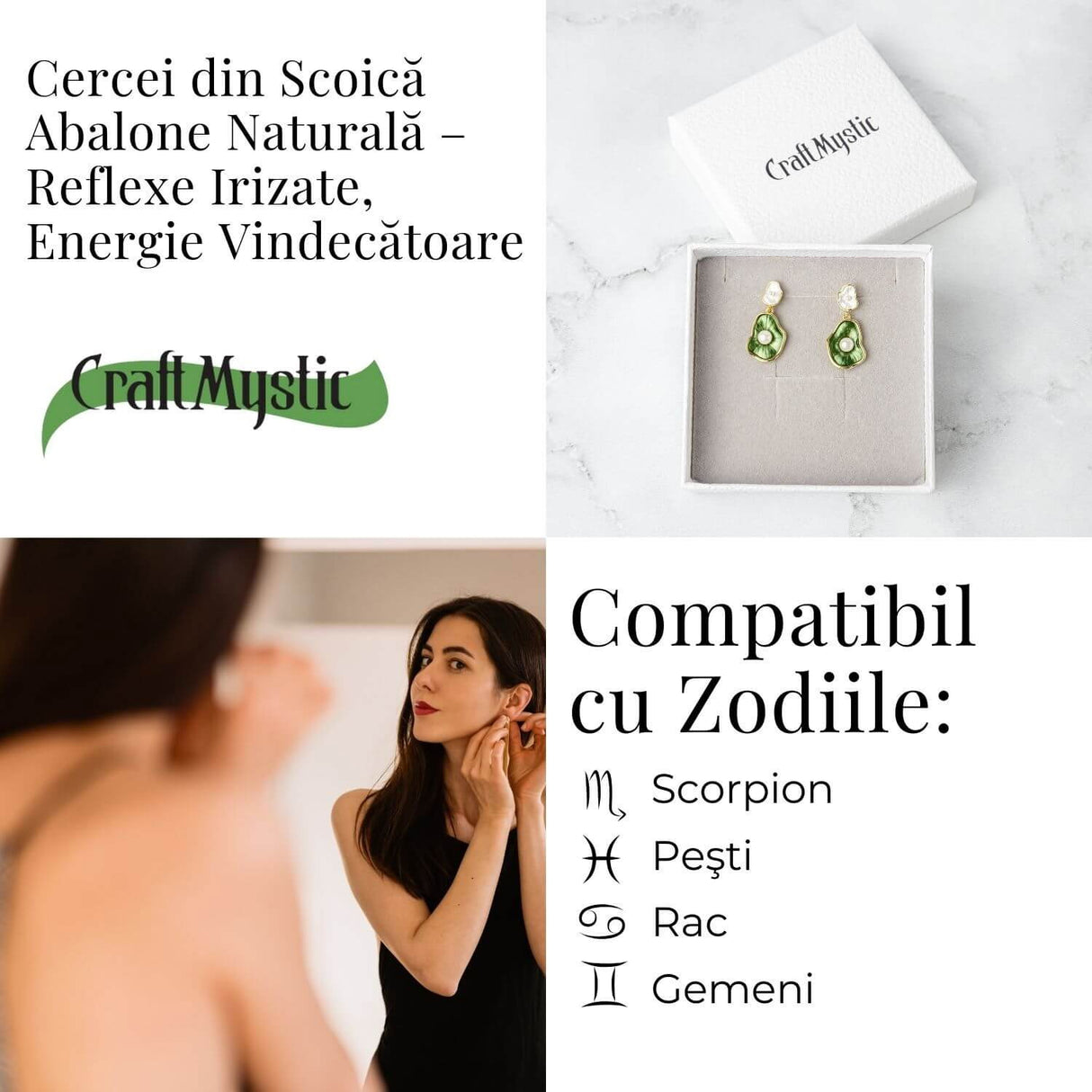 Eleganta si Delicatețe - Cercei Lotus Leaf cu Perle Naturale