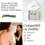 Eleganta si Delicatețe - Cercei Lotus Leaf cu Perle Naturale