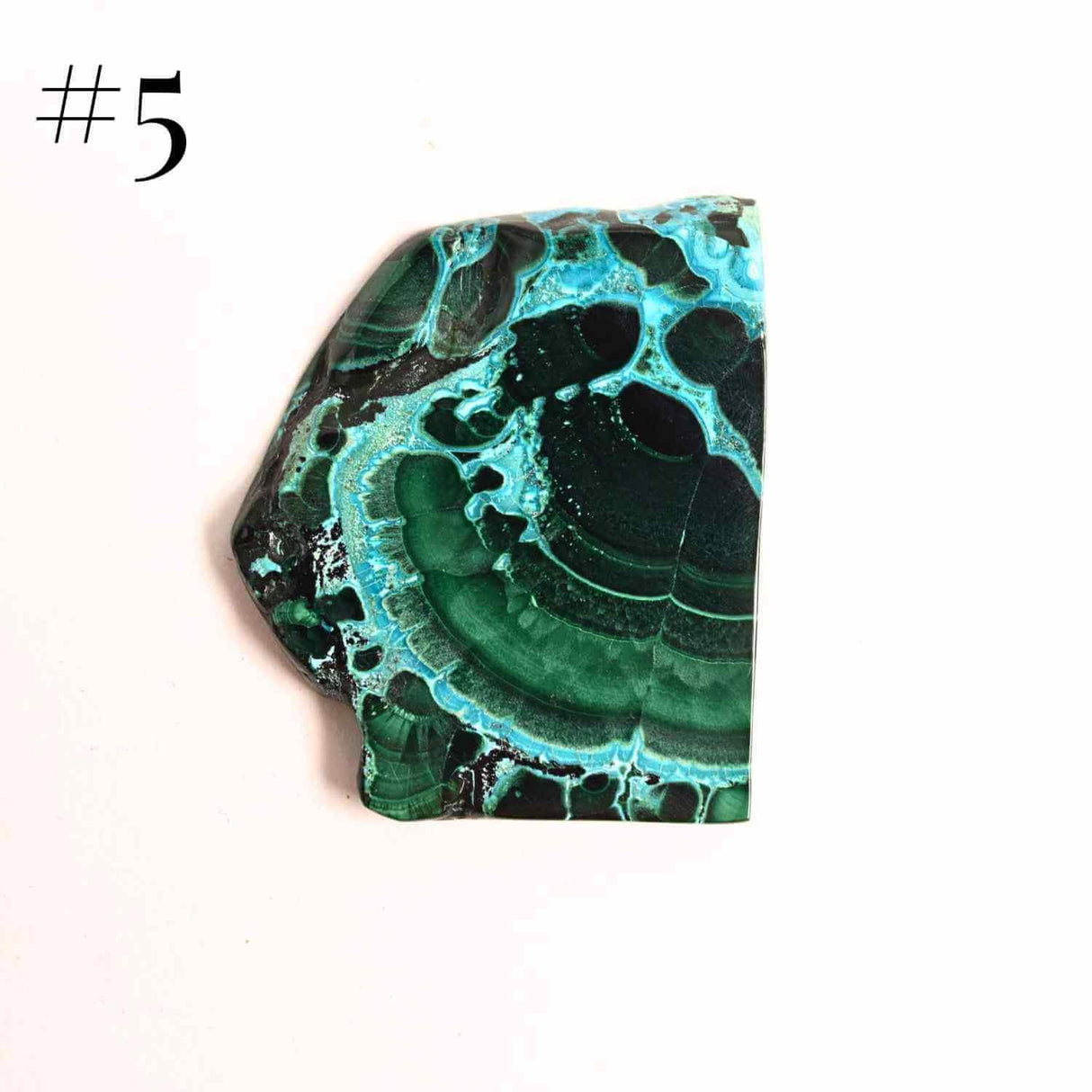 Felie unicat cu Malachit, Crisocola, Stalactite, Cornetite - Protectie si echilibru energetic #1