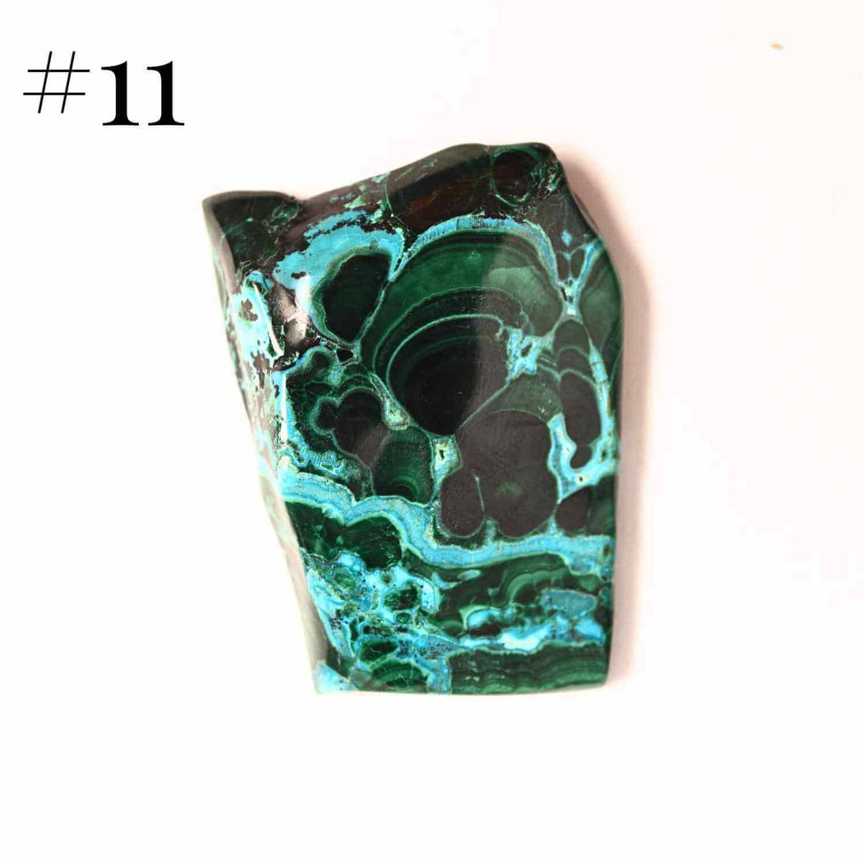 Felie unicat cu Malachit, Crisocola, Stalactite, Cornetite - Protectie si echilibru energetic #1